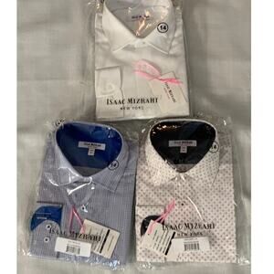 Isaac Mizrahi New York boys‎ dress shirts size 14